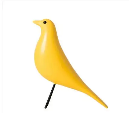 Современное простое украшение с животными в виде птицы нордическая креативная