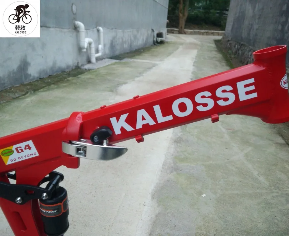 Kaloss bb120мм 26*4,0 дюймов Рама для снежного велосипеда складная рама для велосипеда 26*17 дюймов, рама для пляжного велосипеда 170 мм задние ступицы