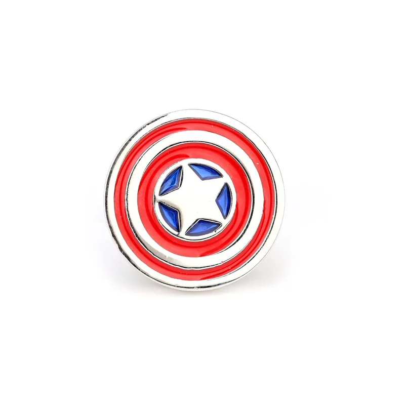 Marvel Мстители Капитан Америка Запонки Тор молот супергерой Железный человек Бэтмен Подвески запонки для мужчин модные ювелирные изделия