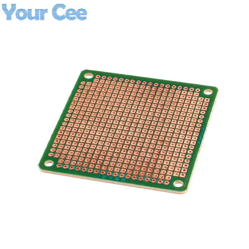 10 шт. 6x6 см DIY Прототип бумаги PCB универсальная печатная плата макетная без припоя