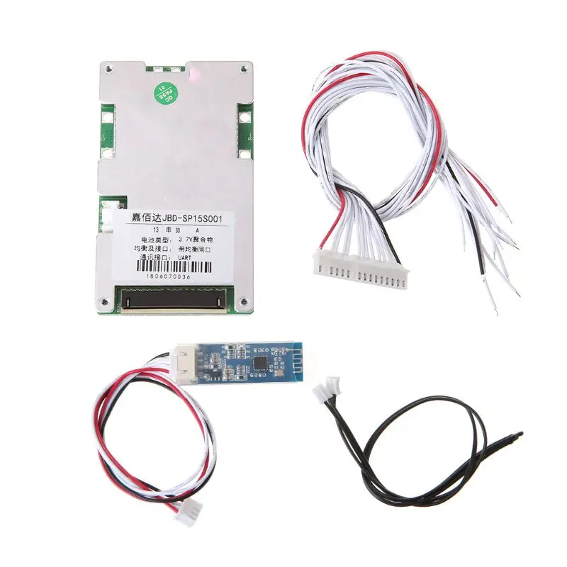 13S литиевая батарея защитная доска BMS 30A полимер с Bluetooth умный UART интерфейс гибкий