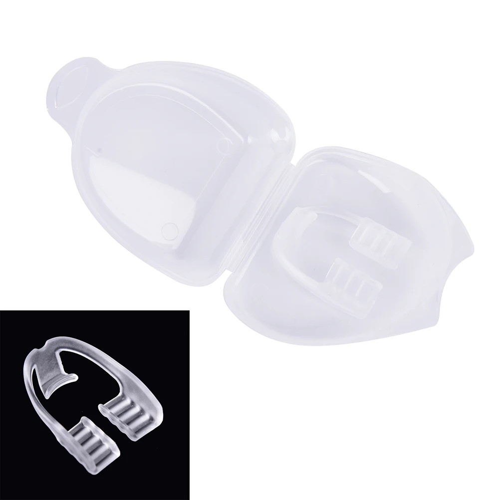 

1Pc Bruxism Eliminate Clenching Sleep Aid Dental Mouthguard Silicone Dental Mouth Guard Stop Teeth Grinding Safety Material