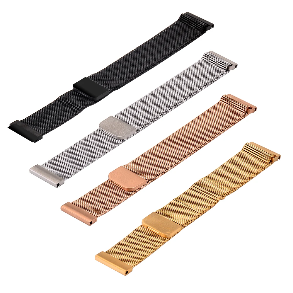 Milans Strap For Xiaomi Huami Amazfit Bip BIT Lite Youth Smart Watch Metal Replaceable Band 20MM Stainless | Электроника