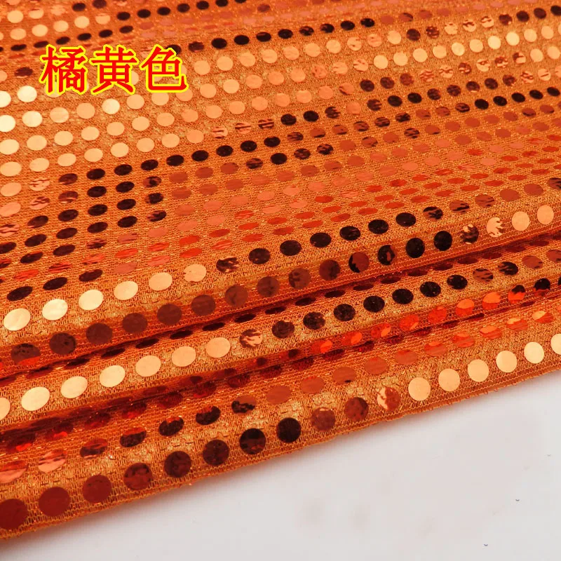 2meters Glitzy Embroidery Sequin Fabric Material Gold Silver Sparkly For Clothing Making Party Events Table Covers Decor | Дом и сад