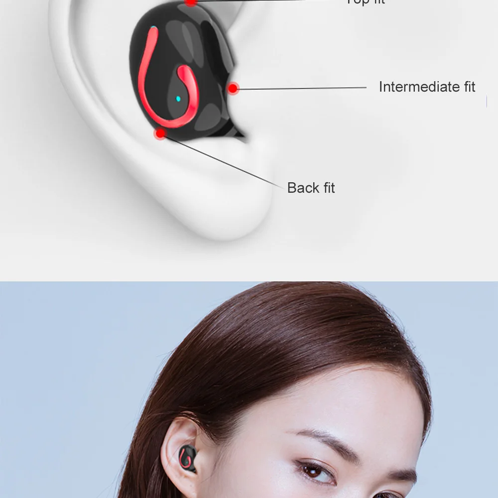 CBAOOO TWS 5,0 Bluetooth 8D стерео наушники беспроводные наушники IPX7 водонепроницаемые наушники мини-гарнитура с внешним аккумулятором 3500 мАч