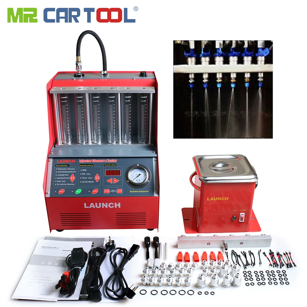 Mr Cartool для Старт CNC 602A автомобильный инжектор тестер моющего средства топливных