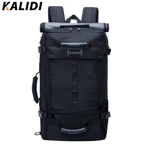 Kaidi фирменные стильные дорожные Рюкзаки большой емкости, мужские багажные сумки на плечо, рюкзак для ноутбука, мужской функциональный рюкзак