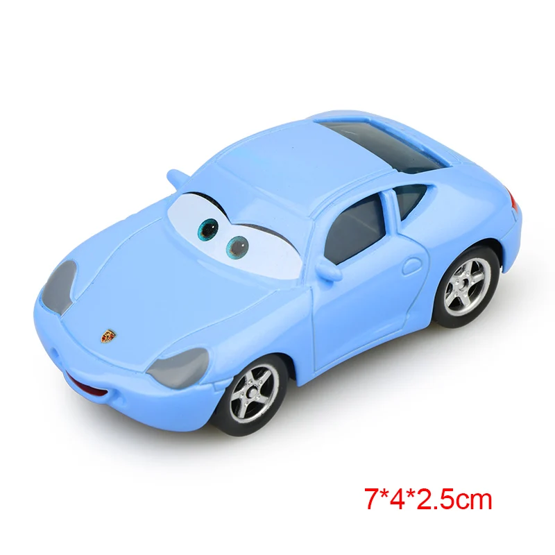 Sally Дисней Pixar Тачки 2 3 Молния Маккуин матер Джексон шторм Рамирез 1:55 литье под давлением автомобиль металлический сплав мальчик малыш игрушки Рождественский подарок - Цвет: Sally