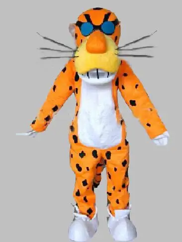 2016 Горячая продажа взрослых cheetos Честерз Гепард талисман костюм EMS Бесплатная