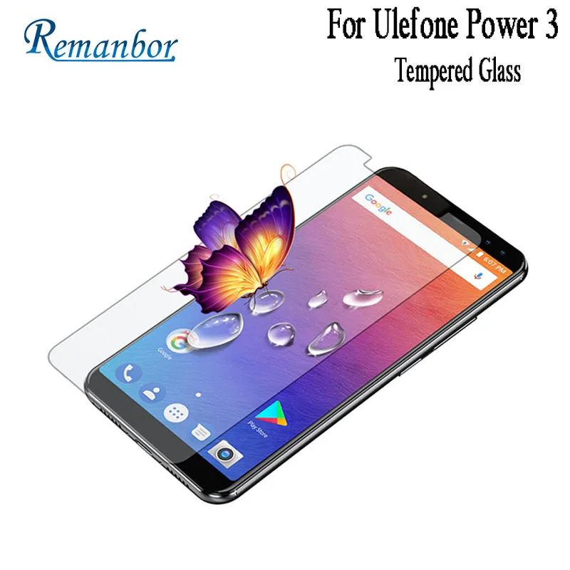 Remanbor для Ulefone power 3 закаленное стекло стальная пленка 6 0 &quotПередняя Замена экрана