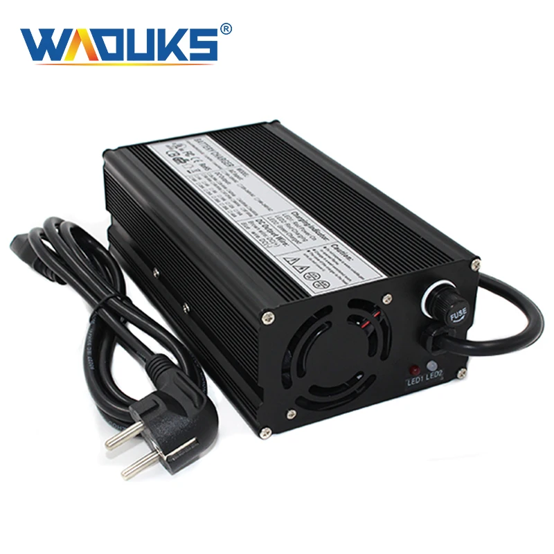 

54.6V 9A Lithium Battery Charger For 13S 48V 48.1V Lipo/LiMn2O4/LiCoO2 Battery Pack Charger AC DC Power Supply
