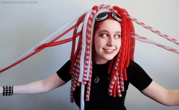 8 мм трубчатый Crin Серебряный полиэстер с серебряной и золотой резьбой диаметром