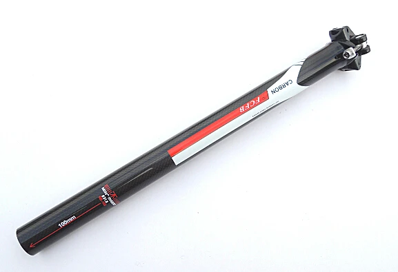 

free shipping FCFB FW RED The world's top all-carbon fiber seat tube / seat tube /red seat post road mountain bike parts