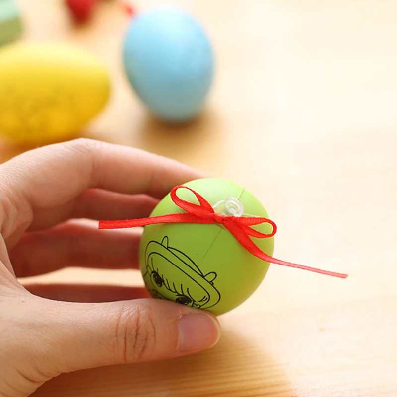 Развивающие игрушки Монтессори для детей раннее обучение ручная роспись яичная