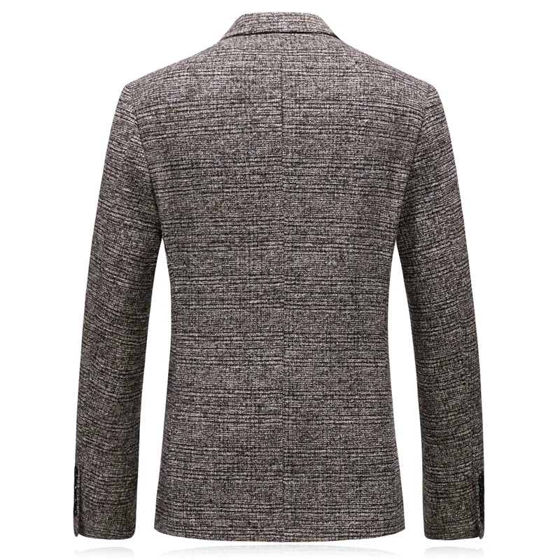 4XL Блейзер утолщенный Смарт Slim Fit MWC MOOWNUC осеннее повседневное пальто