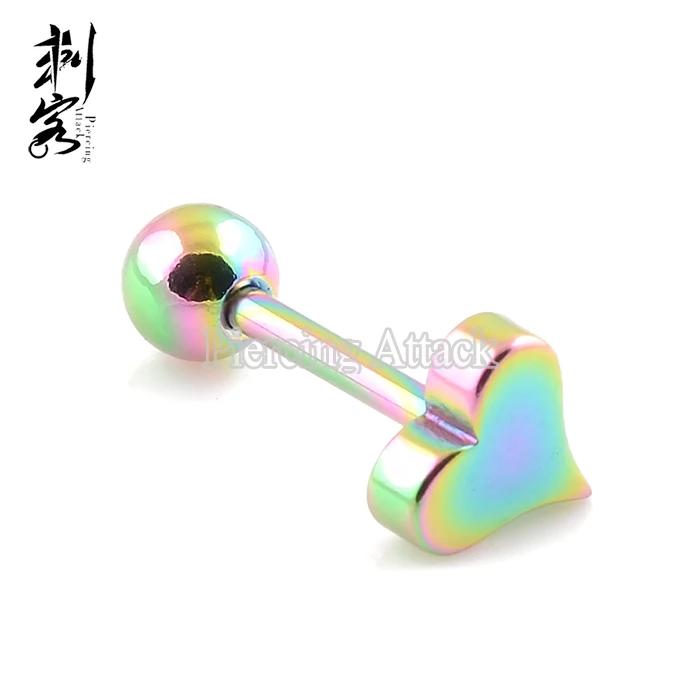 316L хирургическая сталь двойная серьги-кольца из нержавеющей стали клип на ухо