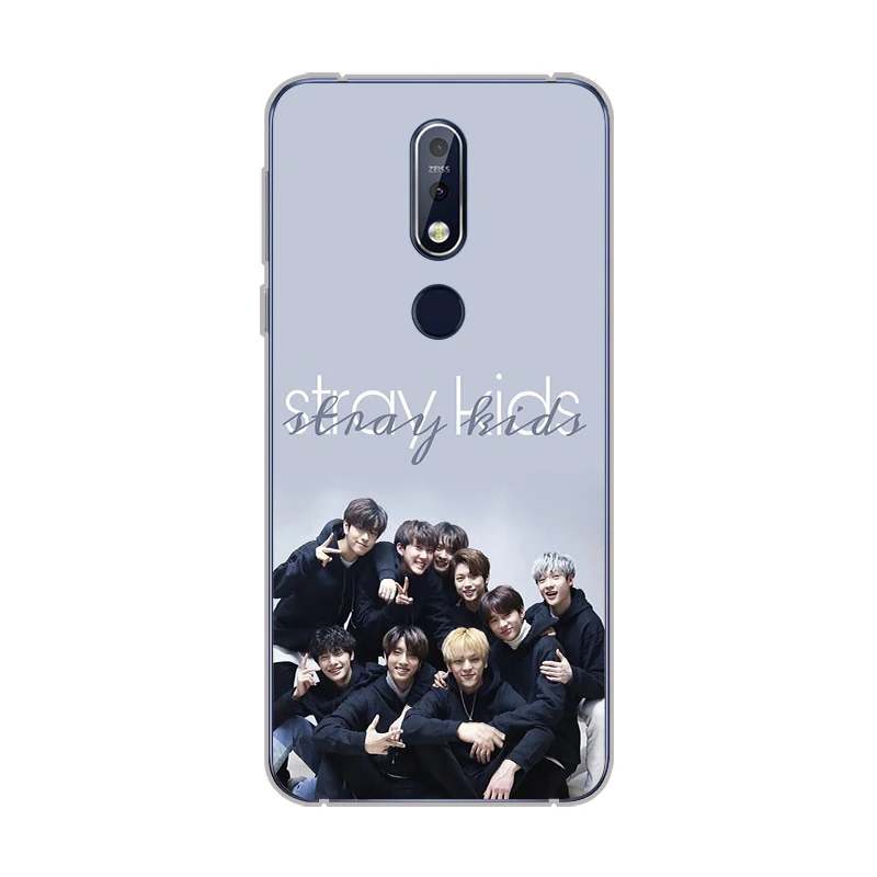 Ciciber чехол для Nokia 8 1 7 6 5 3 2 Plus 9 PureView телефона X7 X6 X5 X3 TPU Stray Kids k-pop |