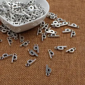 Двусторонний алфавит (P), буквенный ярлык, подвеска с инициалами, изготовление ювелирных изделий, 20 шт.