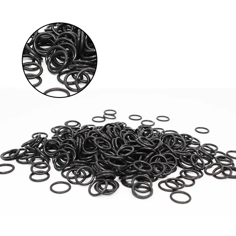 5 шт./лот флюоровое резиновое кольцо черное FKM Oring уплотнение CS: 1 9 мм