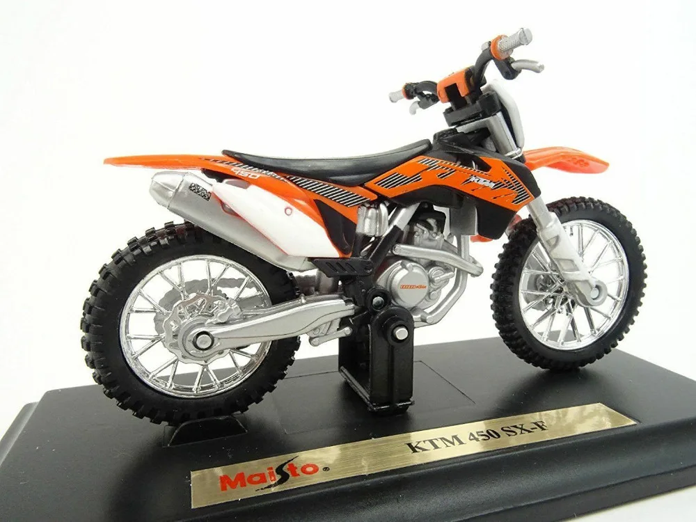 Maisto 1:18 KTM 450 SX F Мотоцикл Велосипед литья под давлением модель игрушки Новый в