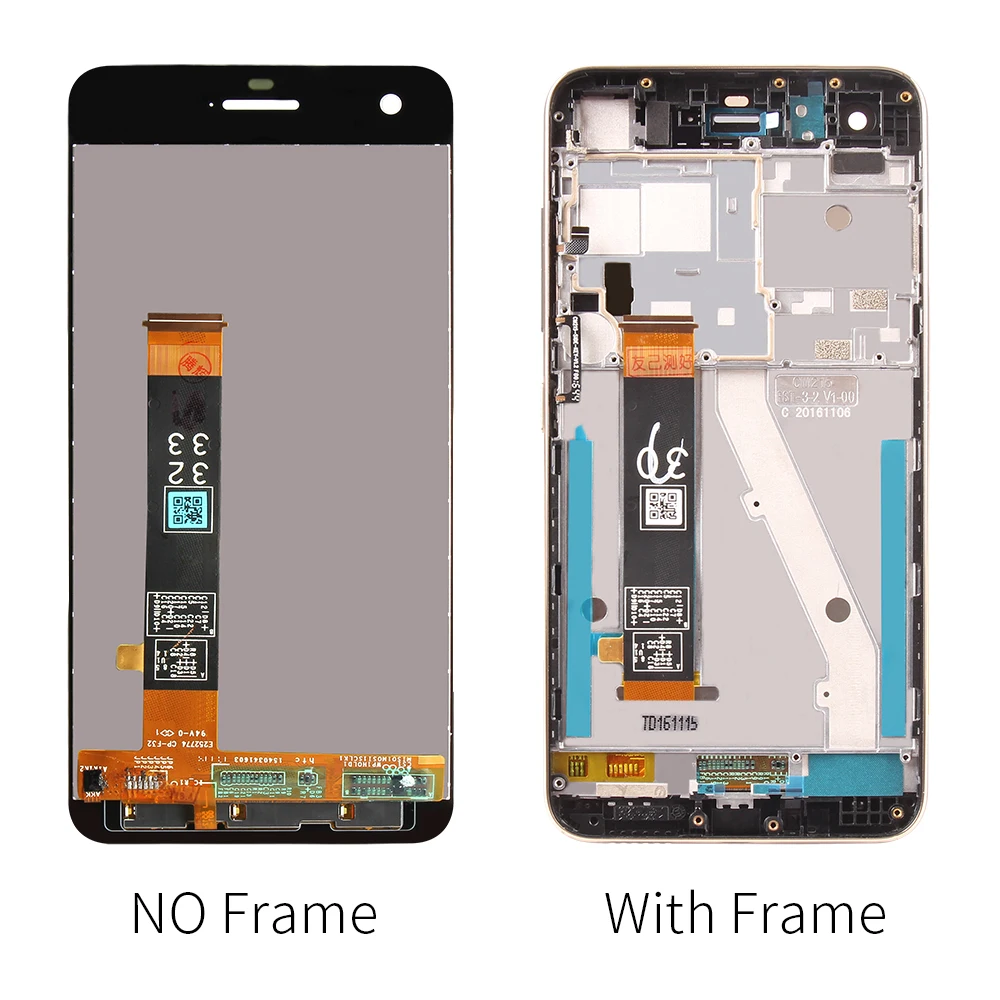 Оригинальный дисплей 5 дюйма для HTC Desire 10 Pro ЖК с сенсорным экраном рамкой и