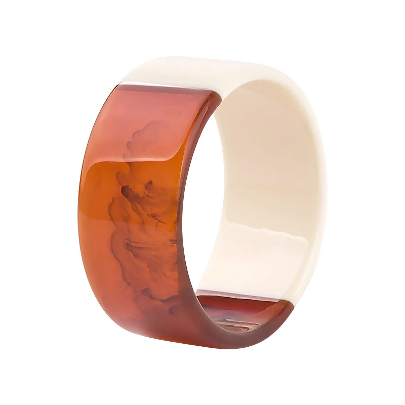 GuanLong модные трендовые Lucite смоляные браслеты для женщин High Street стиль ювелирные изделия браслет Прямая поставка