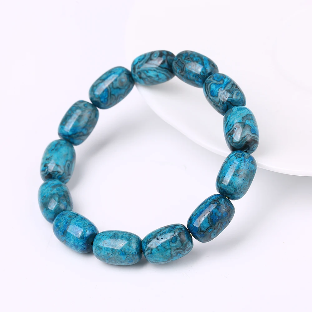 Original Natural Stone Bracelet Healing Crystal Women Men Fashion Reiki Beads Power Bucket Fine Jewelry Prayer | Украшения и