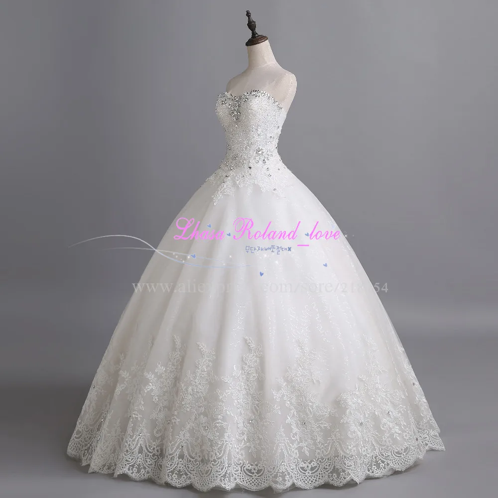 Vestido De Novias милое Хрустальное бальное платье невесты Свадебные платья принцесса свадебное платье горячая Распродажа