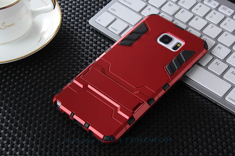 CAPSSICUM защитный чехол для samsung Galaxy Note 5 N9200 ПК+ Силиконовый Футляр Antiknock Противоударная подставка задняя крышка корпуса