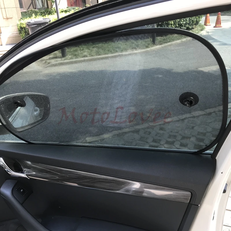 2 шт. черные боковые автомобильные солнцезащитные оттенки задние окна тени