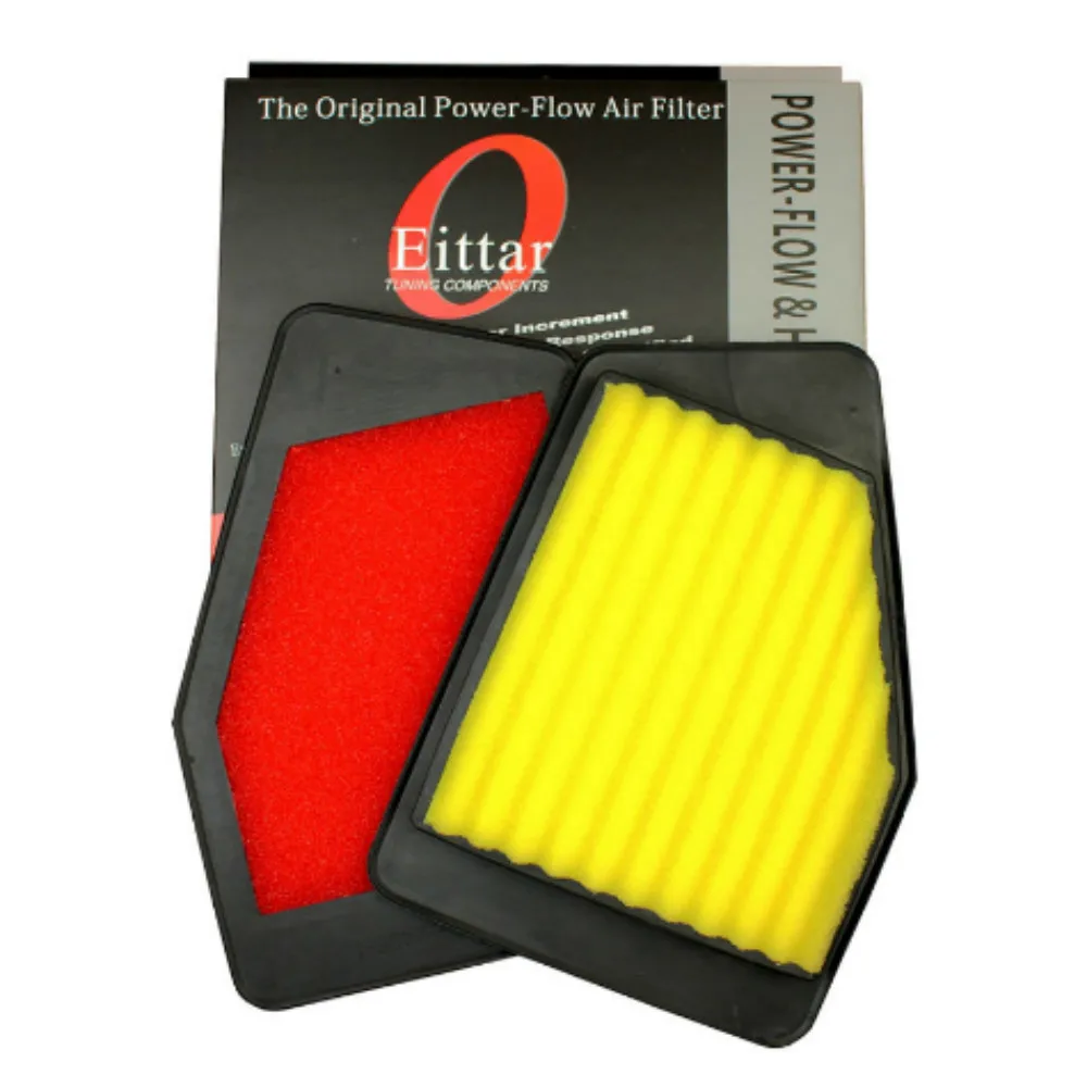 

1Pcs Car Air Filter High Flow Air Filter Auto Super Hybrid Air Filters for Honda Accord 2.0L 2014-2016 ( match OE17220-5DO-W00 )