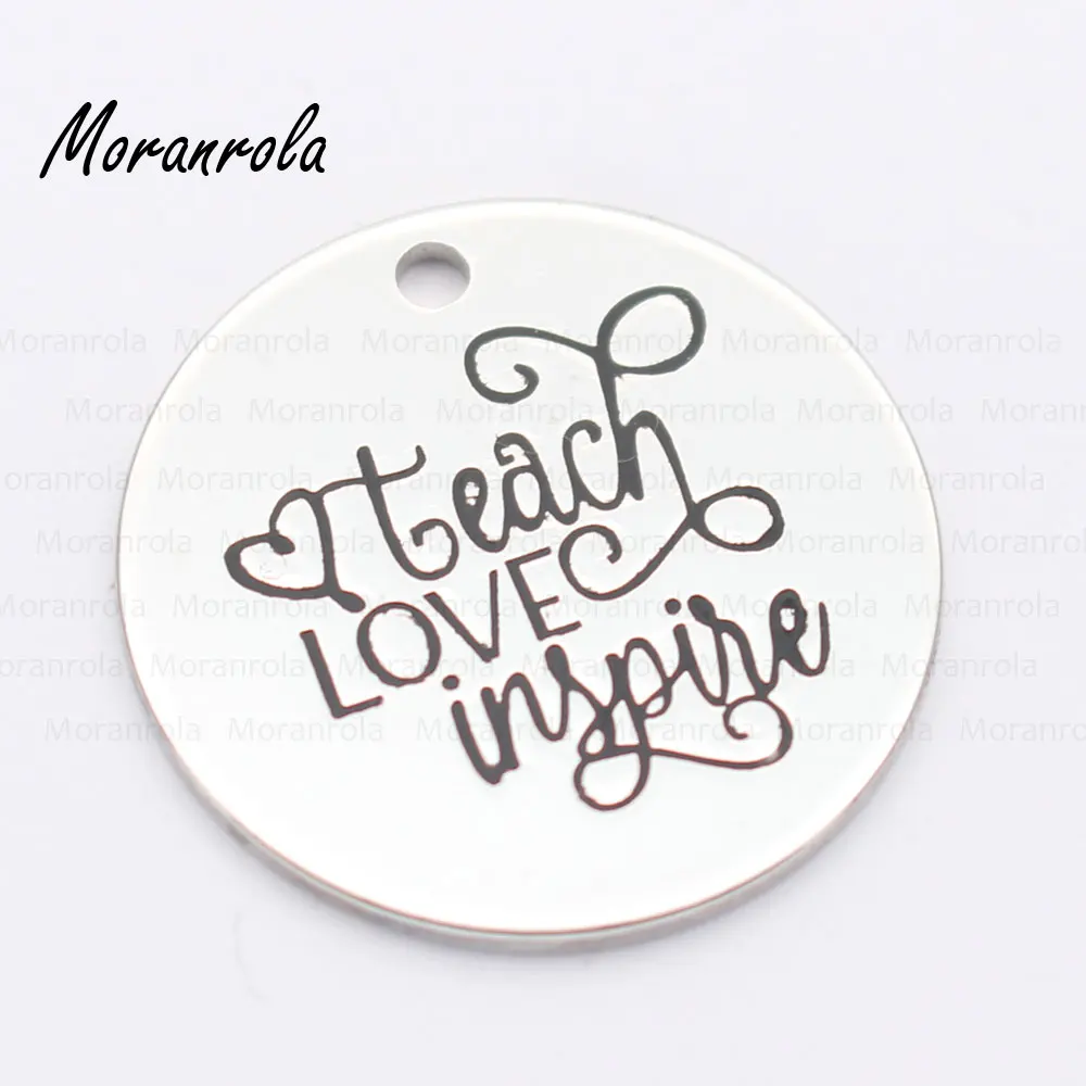 Ожерелье и брелок научить любви цепочка на День учителя хороший подарок учителю