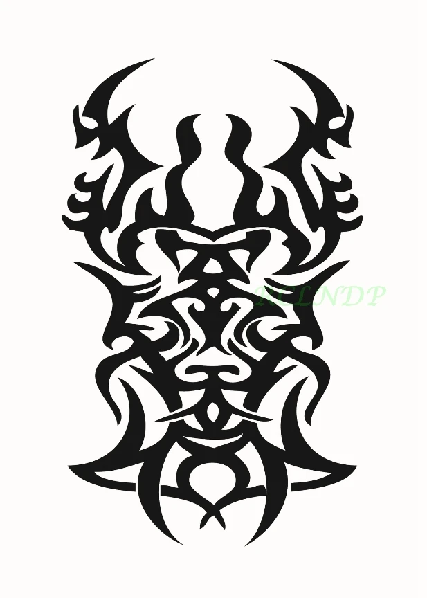 

Waterproof Temporary Tattoo Sticker cool men's totem tatto stickers for men arm flash tatoo fake tattoo