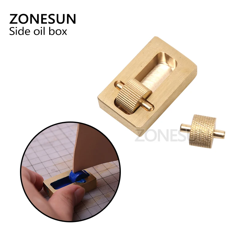 ZONESUN кожаный инструмент для изготовления изделий краевая коробка живописи