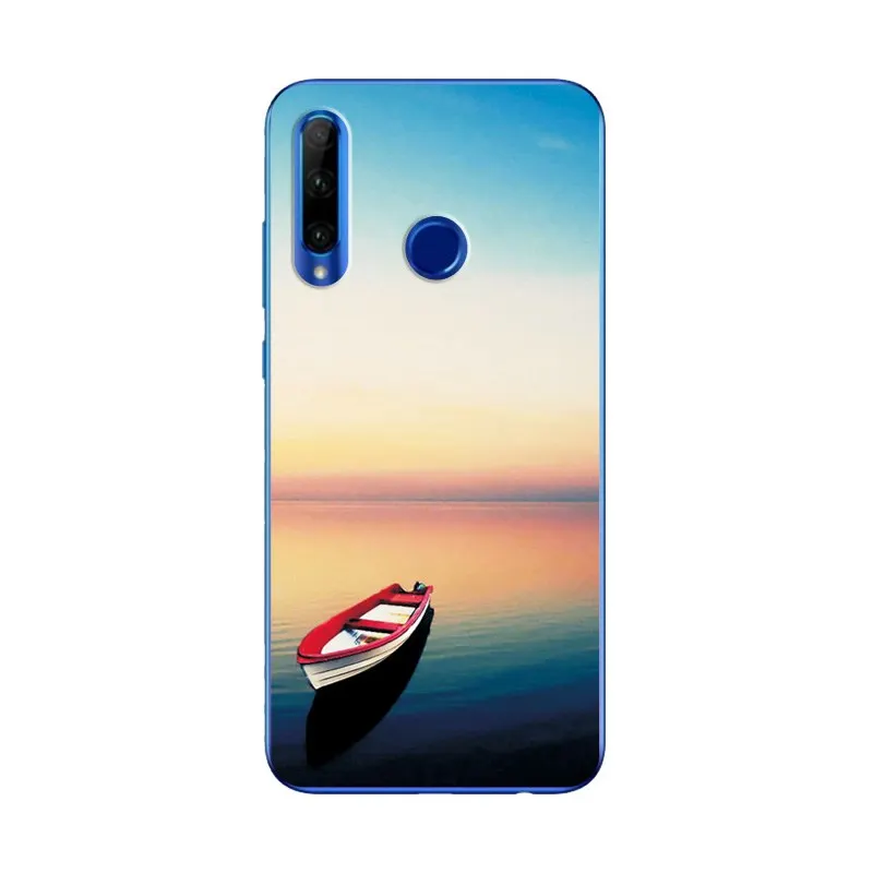 Soft TPU Phone Case For Huawei Honor 10i HRY-LX1 6.21'ɼover Colorful Painted Novelty Shell Para Capa Funda |