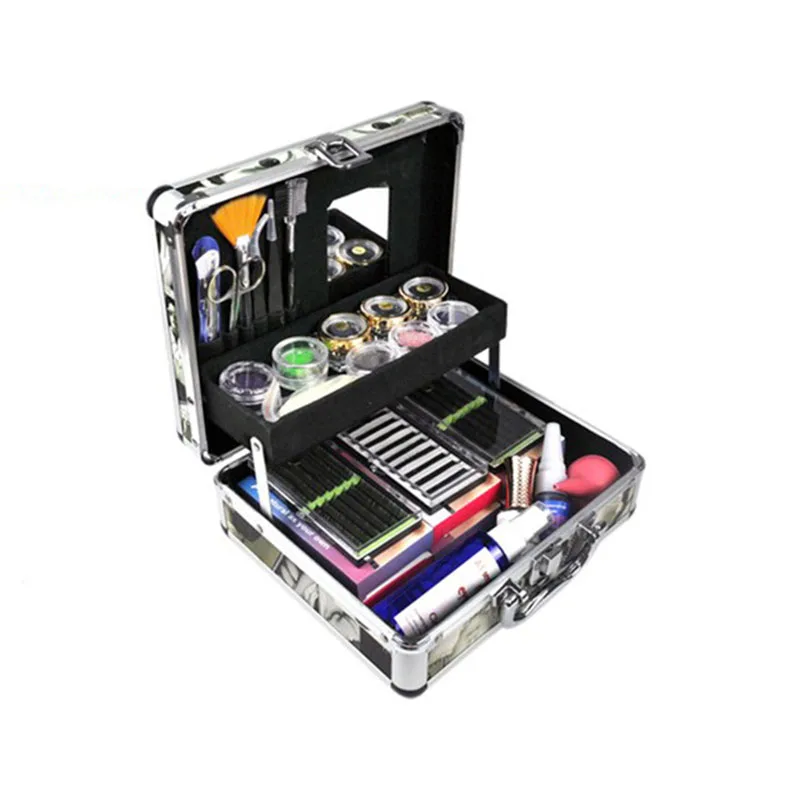 1 комплект накладные ресницы наращивание ресниц полный с чехлом