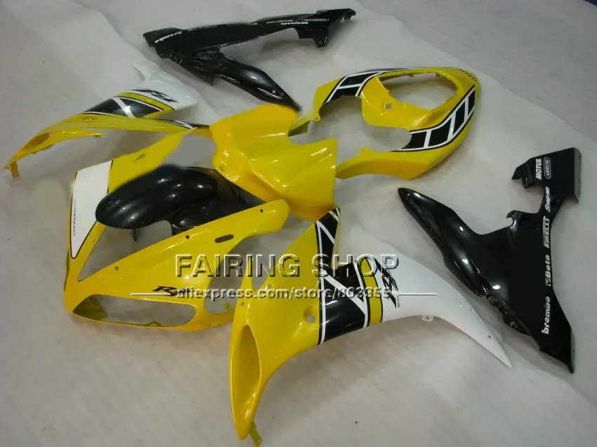 АБС пластик для литья под давлением Обтекатели комплект YAMAHA 2004 2005 2006 YZFR1 YZF1000 YZF R1 04