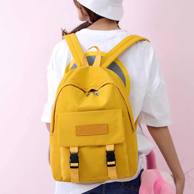 Gaoge милый женский рюкзак с рисунком из мультфильма Mochila для девочек и мальчиков, дорожный рюкзак с милым принтом кота, сумка на плечо для подростков