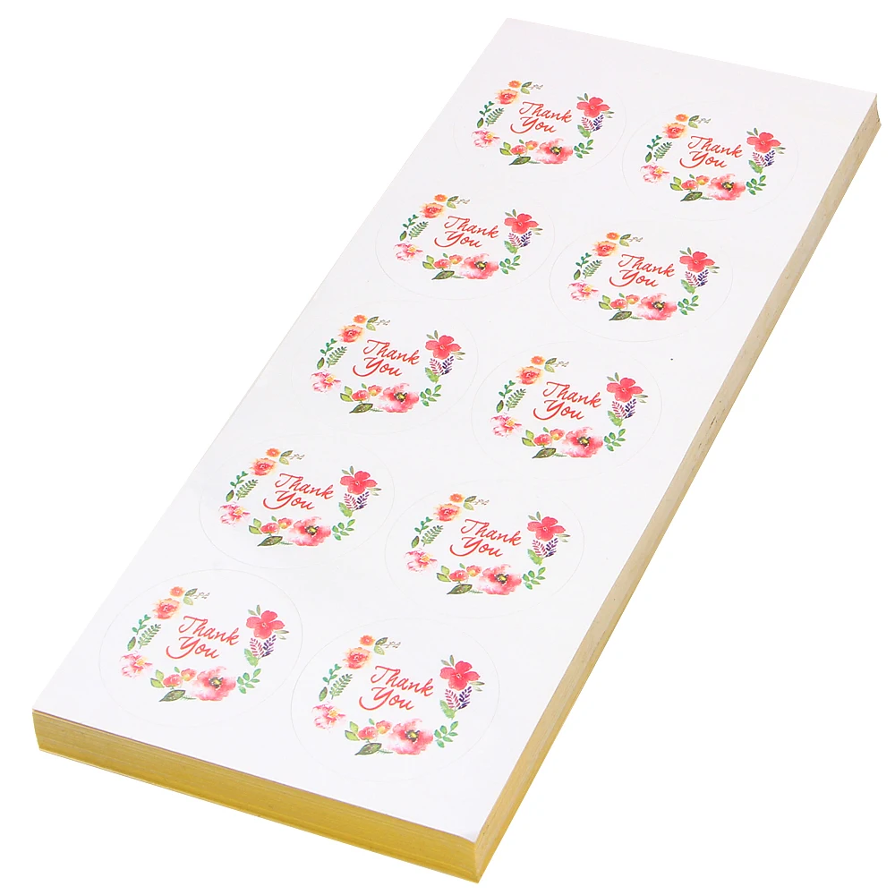 100 шт/10 лист цветочный дизайн наклейки этикетки для креативных бумажных наклеек s