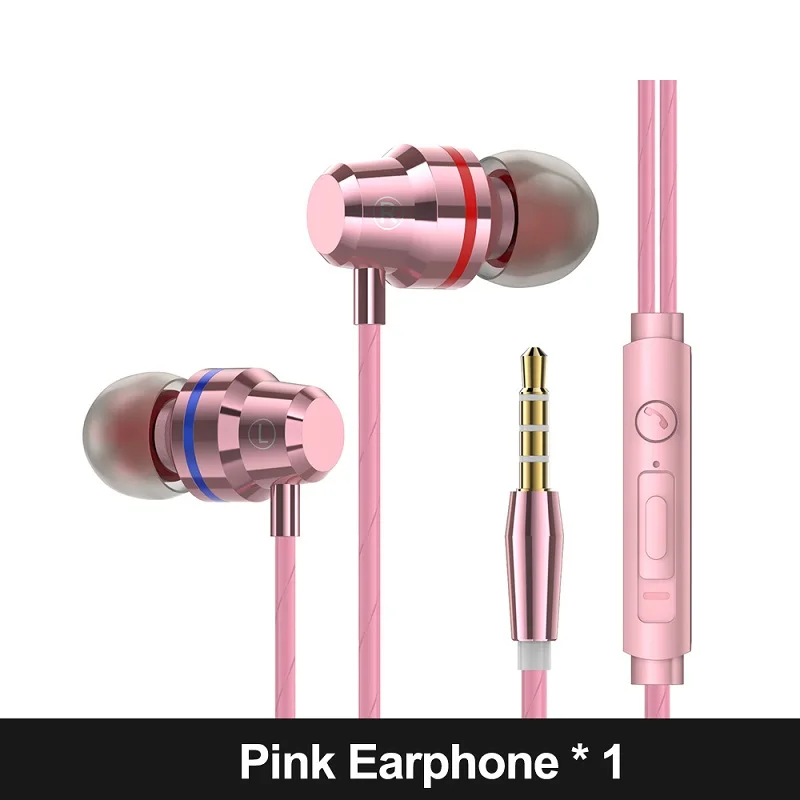 Pink Оригинальные наушники AWI с микрофоном, наушники-вкладыши, супер бас, стерео наушники для xiaomi, huawei, fone de ouvido, Pistion, наушник - Цвет: Pink