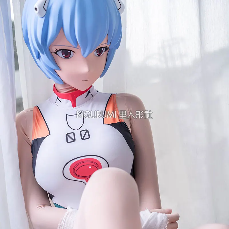 KIG7166) Специальный заказ косплей японские ролевые игры аниме персонаж Аянами Рей маска кигуруми кукла Трансвестит маска