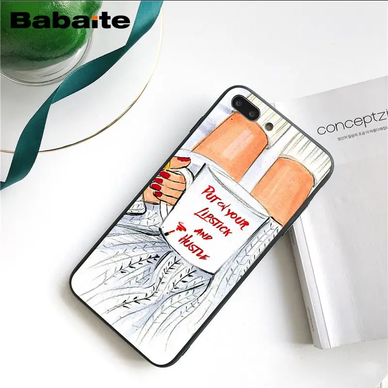 A12 Babaite VOGUE, королева, принцесса, девочка, босс, кофе, телефон для iphone 11 Pro, 11Pro, Max 8, 7, 6, 6S Plus, X, XS, MAX, 5, 5S, SE, XR - Цвет: A12
