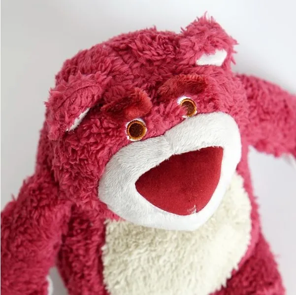 25 см История игрушек Медведь Lotso клубничный медведь мягкие игрушки для детей с