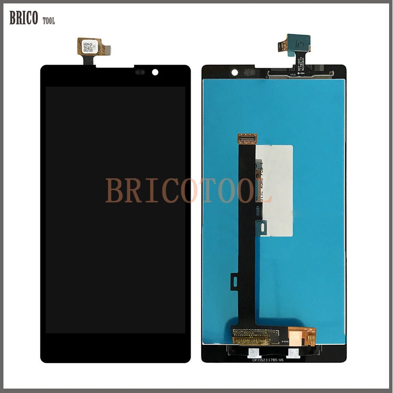 Для lenovo K8 P90 ЖК дисплей Дисплей + Сенсорный экран Digitizer Замена тяга для 6000 заменить