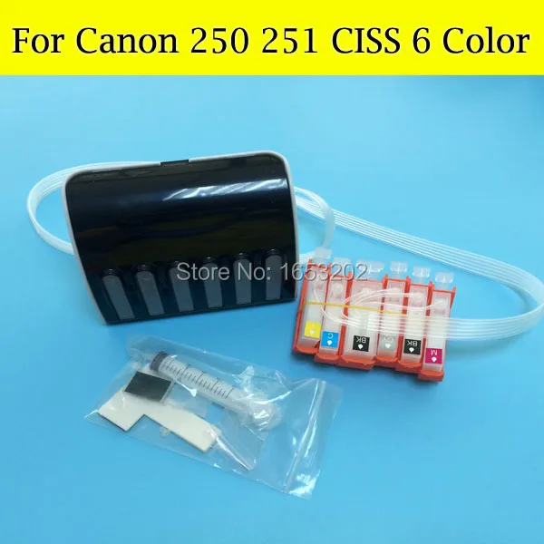 PGI250 XL CLI251GY СНПЧ CLI251 Системы для Canon PIXMA MG6320 6230XL | Компьютеры и офис