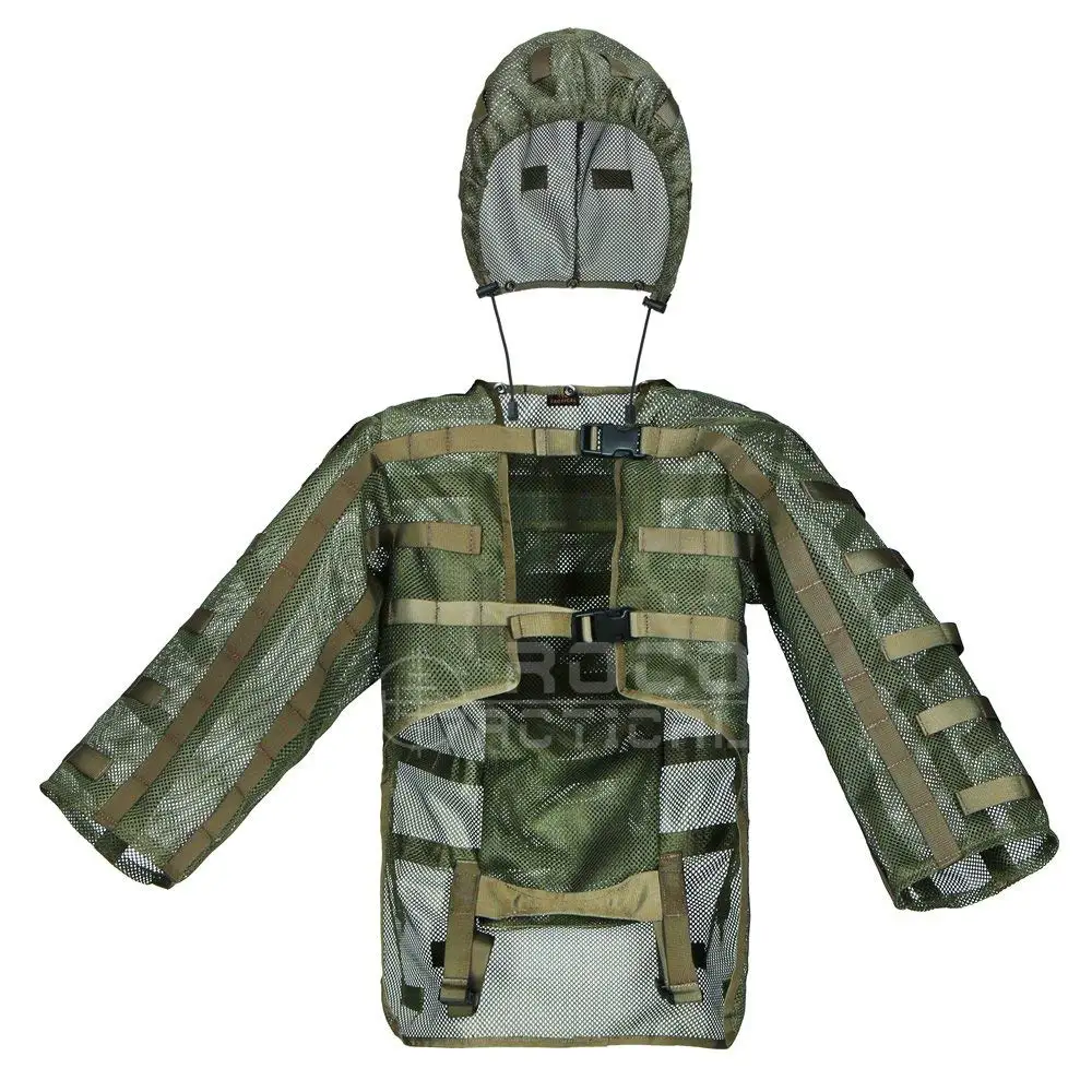 Airsoft Ghillie Hood снайперский тог Suit основа под макияж гидратация армейский