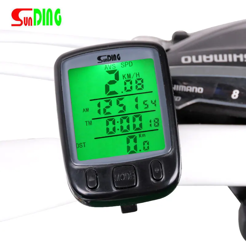 Велосипедный Спидометр Проводная компьютерная Секундомер водонепроницаемые