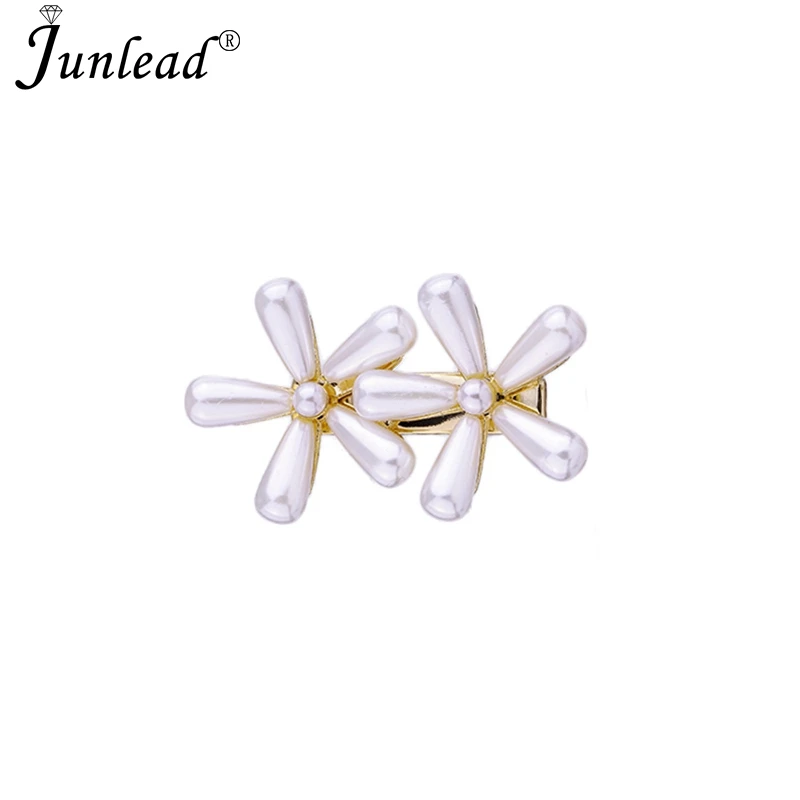 Fashion Korean Pearl Beads Hair Long Flower Headwear Hairpins Barrette Elegant ornament Hairgrip For Women Jewelry Accessories | Украшения
