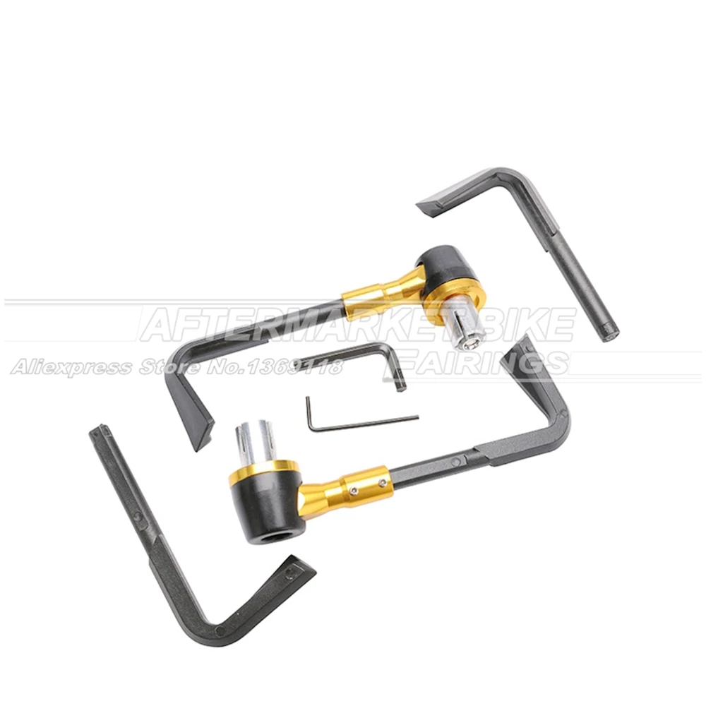 Универсальный алюминиевый защитный чехол для руля тормоза и сцепления мотоцикла