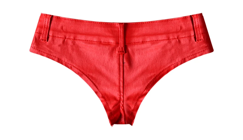 LOGAMI сексуальные короткие шорты женские с низкой талией Мини PU кожаные шорты Feminino